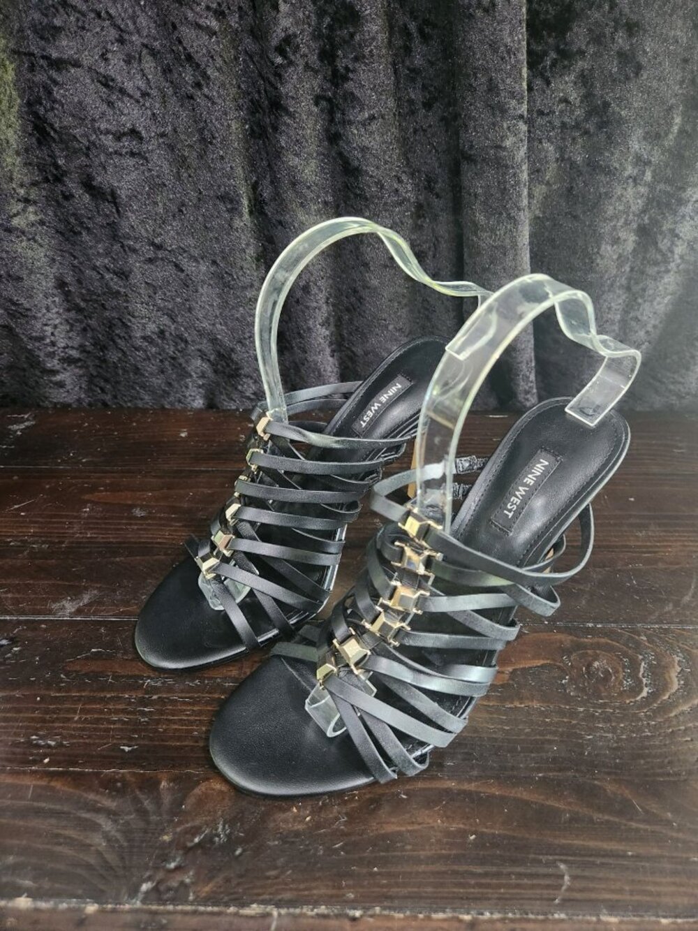 Nine West Must Strappy Heeled Dress Sandal/Sz. 8M NEW